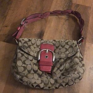 Little Coach shoulder purse